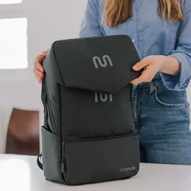 onemate Backpack Mini flap 0 l blau/schwarz