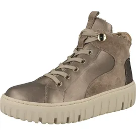 WALDLÄUFER H-Livia Bootie Warmfutter, Chicago Ord. Alicante, Bronce Nougat Toffee, Weite H 941804-400-212 42 1/2 - Silber - 42,5 EU (8,5 UK)