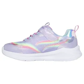SKECHERS Unicorn Chaser Lavender Sparkle Mesh / Multi Trim 32