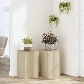 vidaXL Pflanzenständer 20 x 20 x 30 cm Sonoma-Eiche