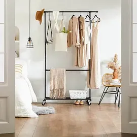 Songmics Garderobenständer HSR62BK Schwarz
