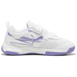 Puma Varion II Hallenschuhe mit Klettverschluss Kinder 04 white/lavender alert 31