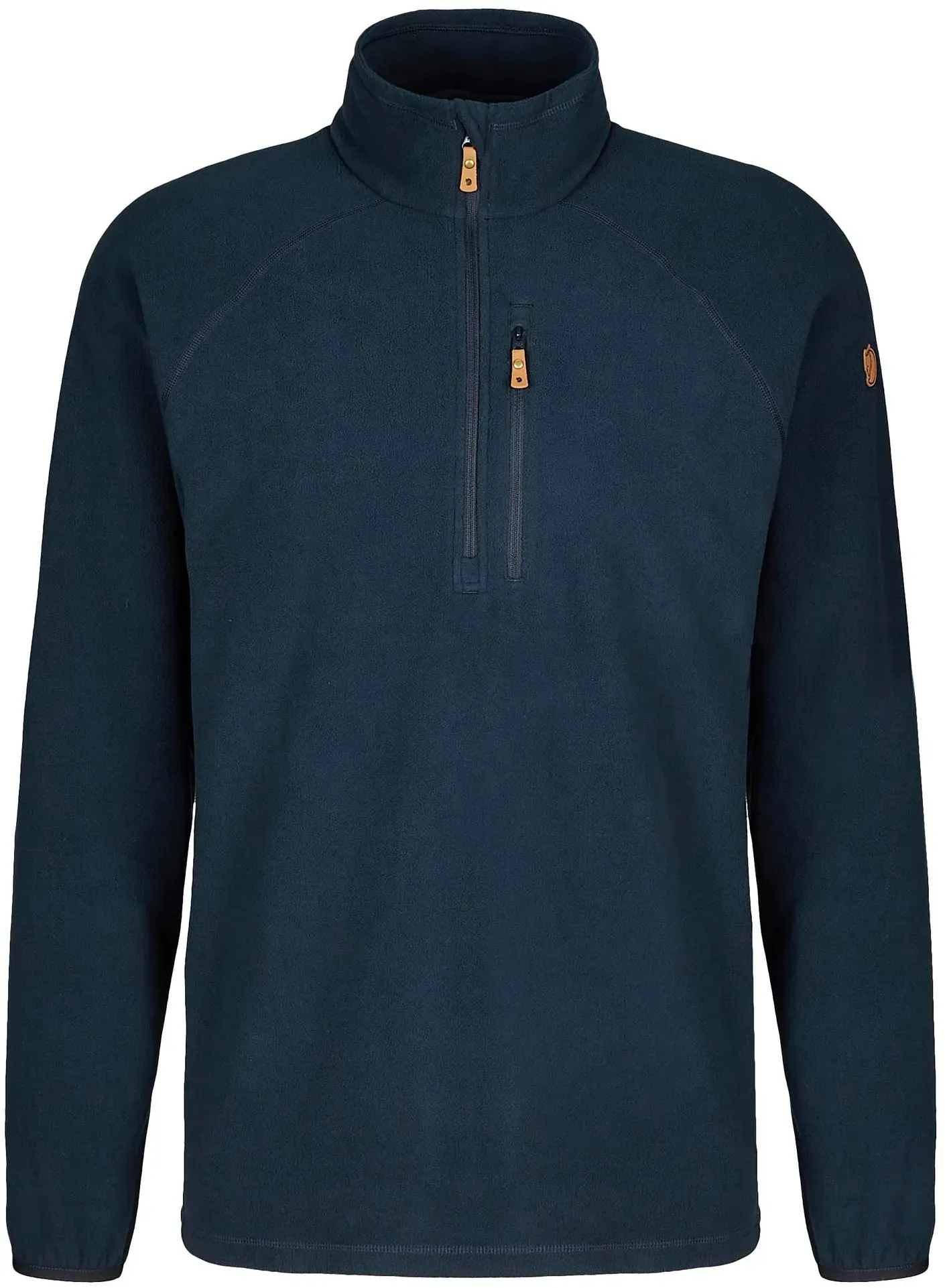 fjllrven lite fleece vik half zip navy