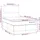 vidaXL Boxspringbett mit Matratze & LED Grau 120x200 cm Kunstleder
