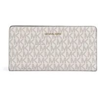 Michael Kors Bryant Large Geldbörse Kunstleder Weiß