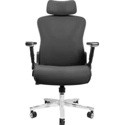 CLOUVOU PowerSeat Bürostuhl Ergonomisch – Schwarz