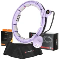 HMS Set Hhm13 Hula-Hoop-Reifen Violet Mit Magneten Und Zähler
