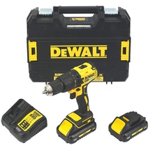 DeWalt DCD778L2T 65Nm, Brushless Akku-Schlagbohrschrauber-Set 65N, 18V 3,0Ah, TSTAK Box