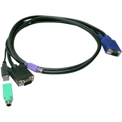 LevelOne ACC-3203 - Tastatur- / Video- / Maus- (KVM-)