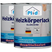 Plid Heizkörperlack Weiß glänzend 1,5 l