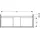 Geberit iCon Waschtischunterschrank 2 L, nuss/Gr. la. ma