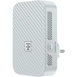 Telekom Speedport 7 Repeater I Wi-Fi 7 fähiger WLAN-Verstärker für Speedport 7 Router I 6.400 Mbit/s, Mesh-Technologie, erweiterbar I Ideal für TV in UHD & 4K I Plug & Play per WPS, LAN-Anschluss