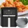 casativo Heissluftfritteuse CH9693 6,5 l schwarz/silberfarben