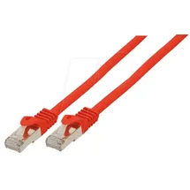 ShiverPeaks BASIC-S, Cat7, 2m Netzwerkkabel Rot