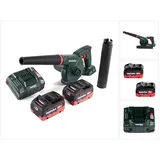 Metabo AG 18 Akku Gebläse 18 V + 2x LiHD Akku 8,0Ah + Ladegerät