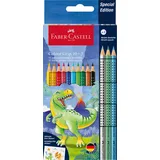 Faber-Castell Colour Grip Bunststifte Dino 13 St.