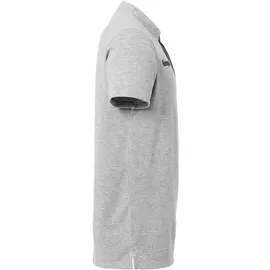 Kempa Status Poloshirt grau melange S