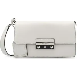 Picard Superstar Schultertasche Leder Grau/Weiß