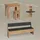 livinity® Eckbankgruppe, Tiberio Goldkraft Eiche 210 x 210 cm mit Tisch