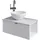 Saphir Waschtisch Serie 6915 Waschschale mit Unterschrank für Gästebad, Gäste WC (3-St., Keramik-Aufsatzbecken, Waschtischplatte, Waschtischunterschrank), 61 cm breit, 2 Türen, offenes Fach, kleine Bäder, ohne Armatur weiß
