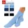 GO IN Basicsocken 5er Pack Blau/Schwarz 39-42