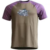 Zimtstern Zimtstern, Herren, Velotrikot, Riderz MTB Tee S/S - Radtrikot Gr M braun