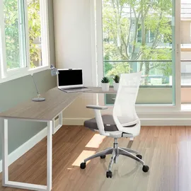 HJH Office Schreibtisch Workspace Basic I grau/weiß