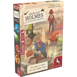 PEGASUS SPIELE 36022G Sherlock Holmes - Die Nachwuchs-Investigatoren (Krimi-Comic-Spiel)