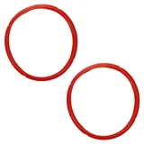 Faotup Presto Dichtungsringe für Schnellkochtopf, 5/6 qt rot, 2 Stück