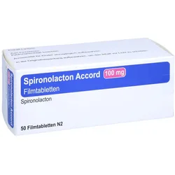 SPIRONOLACTON Accord 100 mg Filmtabletten 50 St