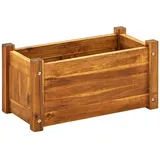 vidaXL Garten-Hochbeet Akazienholz 50x25x25 cm