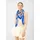 Codello X Peanuts leichtes Baumwolltuch mit Peanuts-Motiven, Blau-Mehrfarbig - Breit