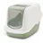 Nobby Katzentoilette Nestor 56x39x38,5 cm Grün/Weiß