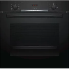 Bosch Herdset Bosch Backofen EcoClean Direct mit Induktionskochfeld PowerBooster autark 60 cm