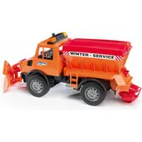 Bruder 02572 - Unimog Winterdienst inkl. Räumschild 1:16