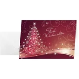 Sigel Weihnachtskarten »Christmas Swing« mit Umschlägen DS 019, Sigel, 10.5x14.8 cm