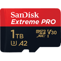 SanDisk Extreme Pro microSDXC UHS-I U3 V30 A2 1 TB