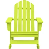 Maison Exclusive - Adirondack-schaukelstuhl Massivholz Tanne Grün