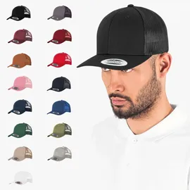 Flexfit Retro Trucker Cap silber One Size