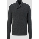 s.Oliver Strickpullover Gr. XXXL, anthrazith, - 34368606-XXXL