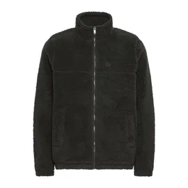 Blend Fellimitatjacke BLEND "Fellimitatjacke BHTotem", Herren, Gr. XXL, schwarz, Obermaterial: 100% Polyester PES., Jacken