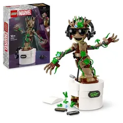 LEGO Marvel Tanzender Groot, animiertes Kinderspielzeug 76297