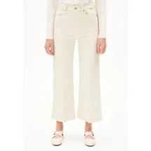 ARMEDANGELS MURLIAA CROPPED Wide Jeans | recyceltem Baumwoll-Mix / beige 31/32