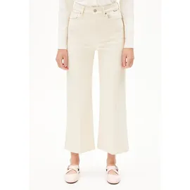 ARMEDANGELS MURLIAA CROPPED Wide Jeans | recyceltem Baumwoll-Mix / beige 31/32