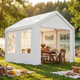 Thanaddo Partezelt 3 x 3 m Weiß