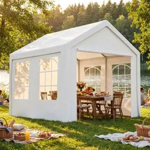 Thanaddo Partezelt 3 x 3 m Weiß