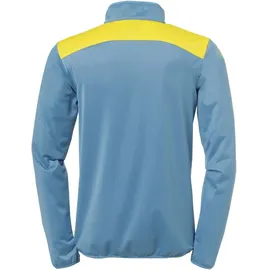 Kempa Emotion 2.0 Poly Trainingsjacke dove blau/limonengelb 4XL