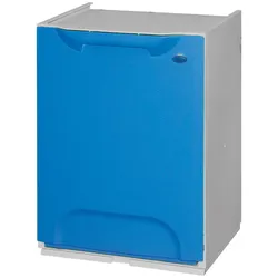 Plastik Mülleimer für Mülltrennung, 20 L, blau