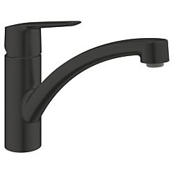 Grohe Start Küchenarmatur 324412432 schwarz matt, flacher Auslauf