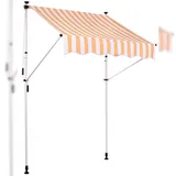 CLP Klemm-Markise Westerly 350 x 120 cm gelb/weiß